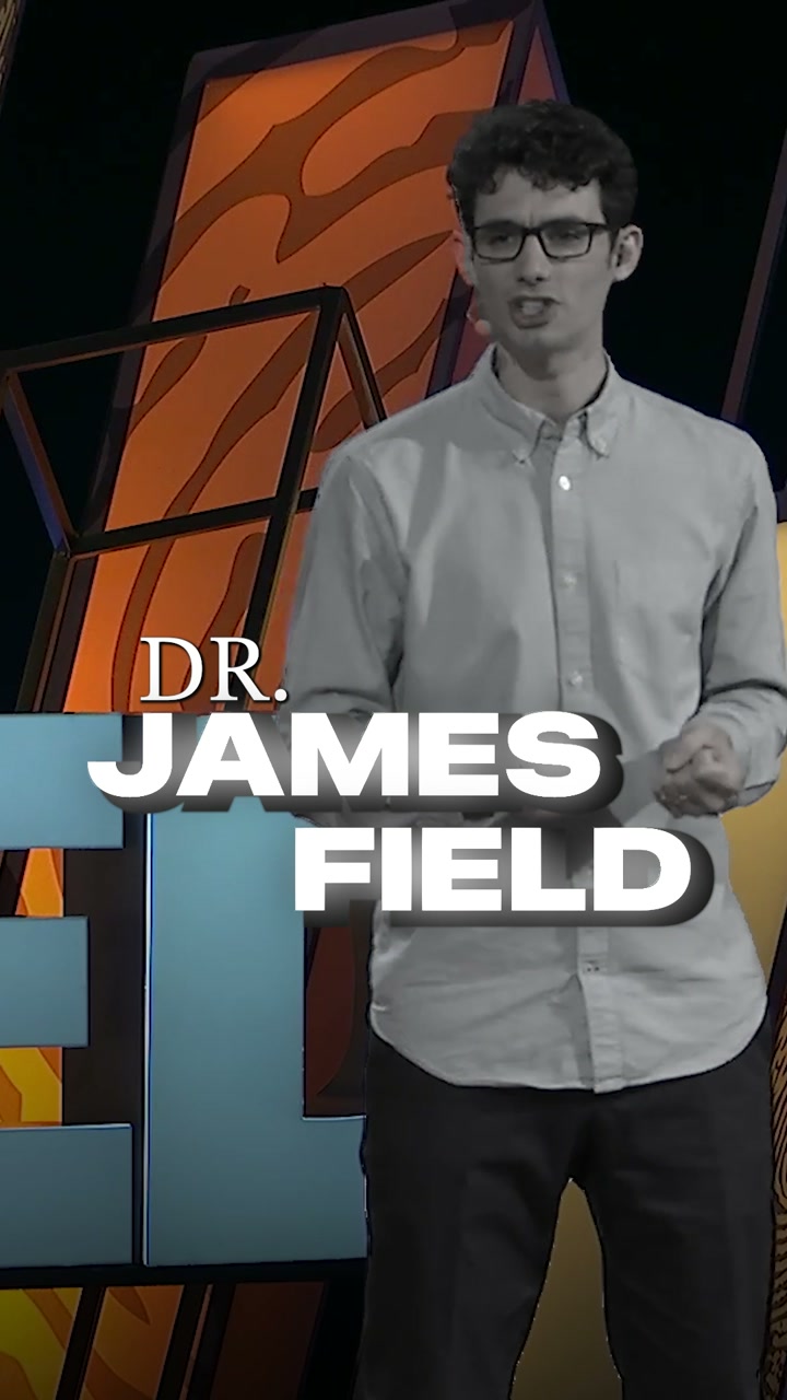 Dr James Field in a Leading Beyond the Lab trailer